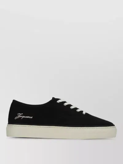 Jacquemus Lace-up Shoes In Black