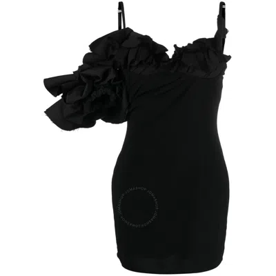 JACQUEMUS JACQUEMUS LADIES BLACK LA ROBE DUNA MINIDRESS