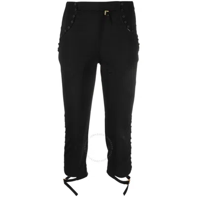 JACQUEMUS JACQUEMUS LADIES BLACK LE PANTALON CARACO CROPPED TROUSERS
