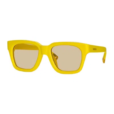 Jacquemus Ladies Black Square Sunglasses Jac/20 C4 In ["yellow"]
