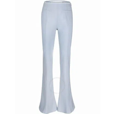 Jacquemus Ladies Light Blue Tangelo Flared Trousers