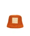 Jacquemus Lafite Fisherman's Hat In Orange