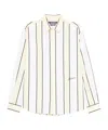 Jacquemus Simon Shirt Buttoned Cuffs Striped Pattern In Multi