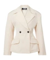 Jacquemus Lapel Long-sleeved Suit Jacket In Neutral