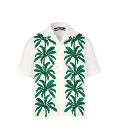 Jacquemus Men La Chemise Jean In Multi