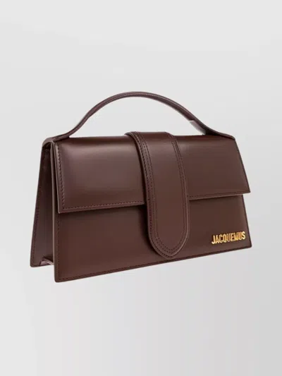 JACQUEMUS LARGE BAMBINO SHOULDER BAG