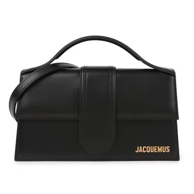 Jacquemus Large Bambino Tote Bag In Black