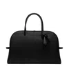 Jacquemus Large Bowling Shoulder Bag In Black