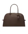 Jacquemus Large Bowling Shoulder Bag In Green