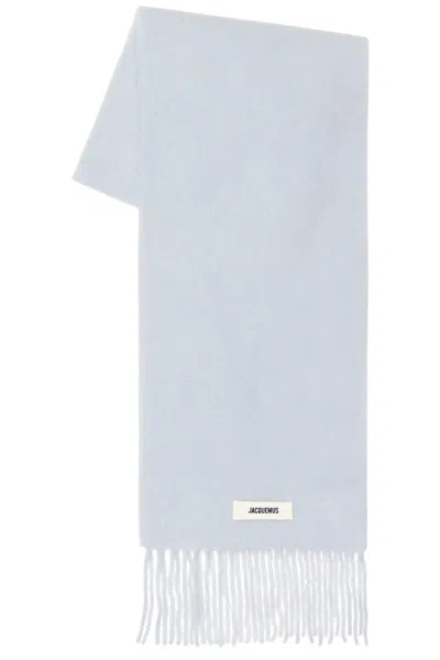 Jacquemus Large Echarpe Carro In Blue