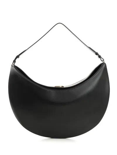 Jacquemus Black The Ovalo Hobo Bag