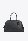 Jacquemus Turismo Calf Leather Shoulder Bag In Black