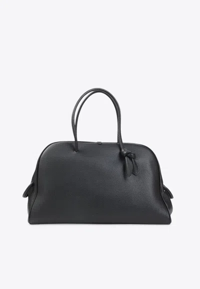Jacquemus Large Turismo Luggage Bag In Black