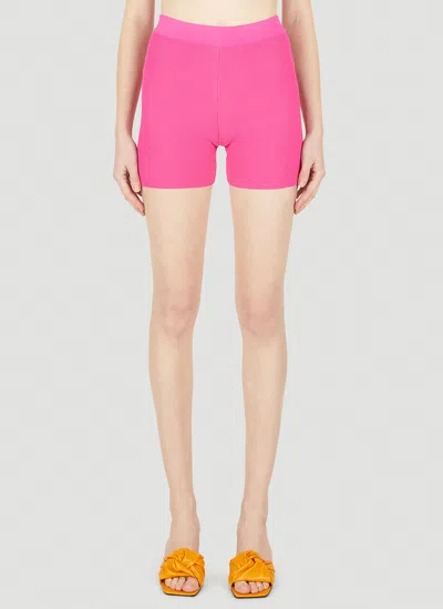 Jacquemus Le Arancia Shorts In Pink