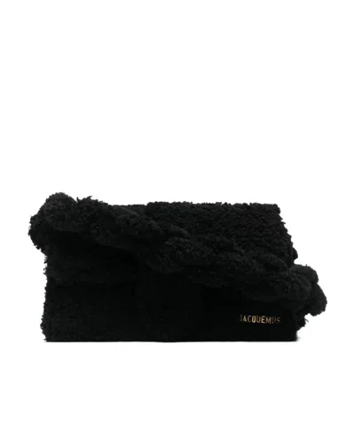 Jacquemus Le Bambidou Flap Bag In Black