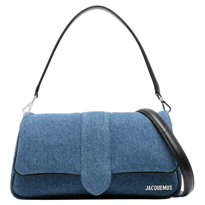 Jacquemus Le Bambimou Denim Bag In Blue
