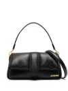 Jacquemus Le Bambimou Leather Shoulder Bag In Black