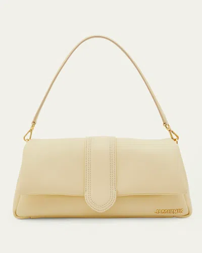 Jacquemus Le Bambimou Padded Shoulder Bag In White
