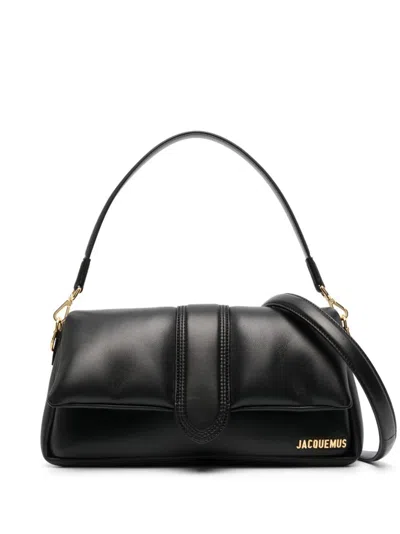 Jacquemus Le Bambimou Puffed Shoulder Bag In Black