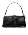 Jacquemus Le Bambimou Leather Shoulder Bag In Black