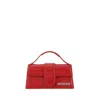 Jacquemus Le Bambino Red Handbag With Removable Shoulder Strap In Leather Woman