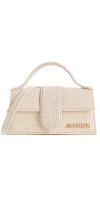 JACQUEMUS LE BAMBINO BAG LIGHT GREIGE