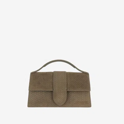 Jacquemus The Large Bambino Flap Bag In Green