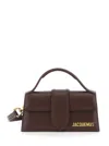 Jacquemus Le Bambino Brown Handbag With Removable Shoulder Strap In Leather Woman In Brown