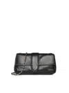Jacquemus Le Bambino Chaine Nappa Leather Shoulder Bag In Black