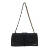 Jacquemus Le Bambino Chaine Nappa Leather Shoulder Bag In Black