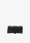 Jacquemus Le Bambino Chaine Nappa Leather Shoulder Bag In Black