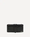 Jacquemus Le Bambino Chaine Nappa Leather Shoulder Bag In Black