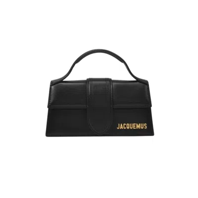JACQUEMUS JACQUEMUS LE BAMBINO CROSSBODY - BLACK - LEATHER