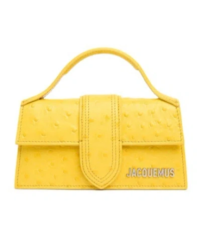 Jacquemus Le Bambino Handbag In Yellow