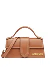 Jacquemus Le Grand Bambino Leather Crossbody Bag In Pink