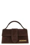 Jacquemus The Bambino Mini Flap Bag In Brown