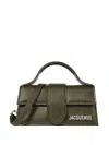 Jacquemus The Bambino Top-handle Leather Tote Bag In Green