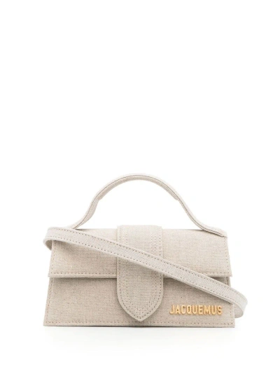 Jacquemus Le Bambino Handbag In Grey