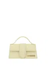 Jacquemus Le Grand Bambino Leather Top-handle Bag In Ivory