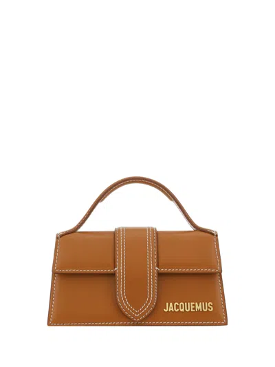Jacquemus Le Bambino Leather Tote Bag In Light Brown 2