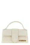 Jacquemus Le Bambino Logo-lettering Cross Body Bag In Sand