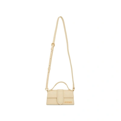 Jacquemus Le Bambino Leather Bag In Metallic