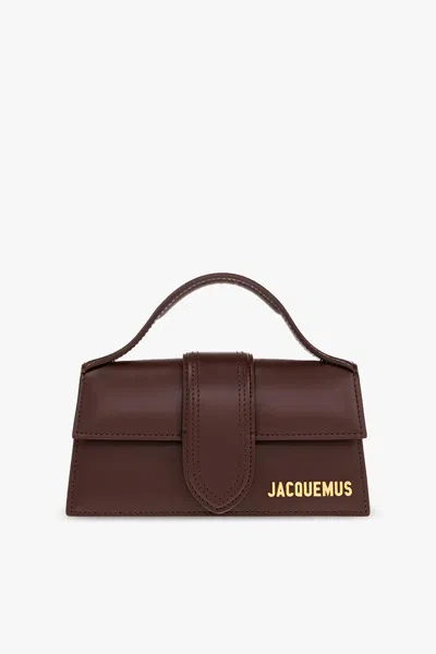 Jacquemus Le Bambino Leather Bag In Brown