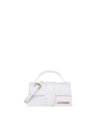 Jacquemus Le Bambino Leather Bag In White