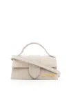 Jacquemus Adjustable Shoulder Strap Shoulder Bag In Neutral