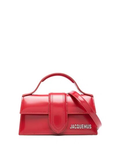 JACQUEMUS JACQUEMUS LE BAMBINO LEATHER HANDBAG