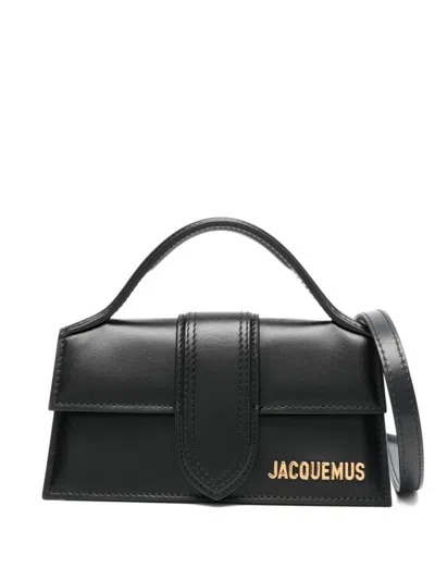 Jacquemus Le Bambino Leather Handbag In Black