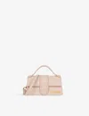 Jacquemus Le Bambino Leather Top-handle Bag In Dark Beige