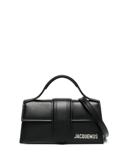 JACQUEMUS LE BAMBINO LEATHER TOTE BAG