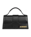 Jacquemus Le Bambino Small Leather Shoulder Bag In Black